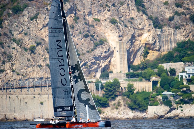 VULCAIN TROPHY, GRAND PRIX BEAULIEU-SUR-MER, FR, AUGUST 31ST 2011: Vulcain Trophy - Decision 35 - training day in Beaulieu-sur-Mer, France. - Grand Prix Beaulieu-sur-Mer Decision 35 - Training day © Chris Schmid/ Eyemage Media (copyright) http://www.eyemage.ch
